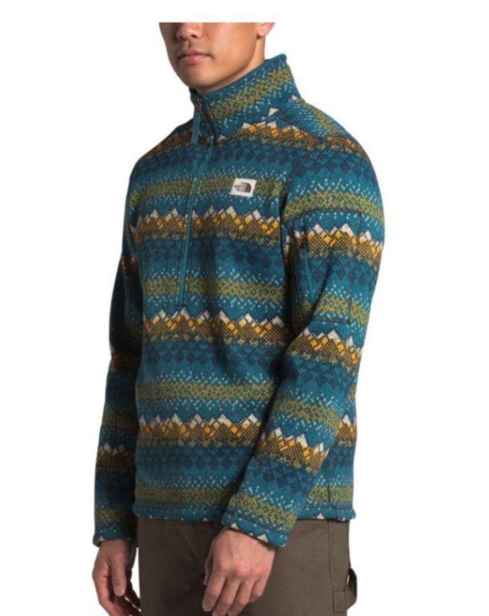The North Face Gordon Lyons Novelty 1/4 zip pullover - L